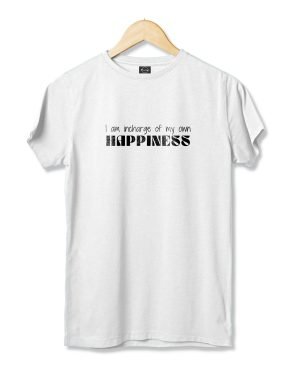 I-am-incharge-of-my-own-happiness-White-tshirt I-am-incharge-of-my-own-happiness-White-tshirt