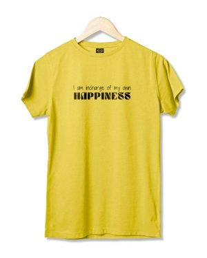 I-am-incharge-of-my-own-happiness-Yellow-tshirt I-am-incharge-of-my-own-happiness-Yellow-tshirt