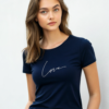 Love Printed Round Neck Women T-Shirt