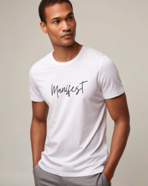 Manifest White T-shirt