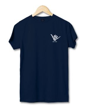 Take-it-easy-Navy-tshirt