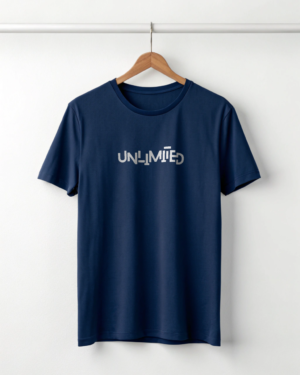 Unlimited Navy Blue T-shirt Unlimited Navy Blue T-shirt