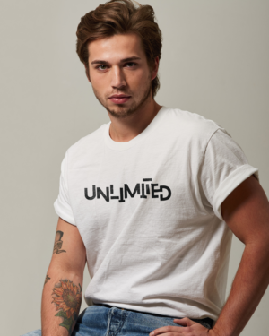 Unlimited White tshirt