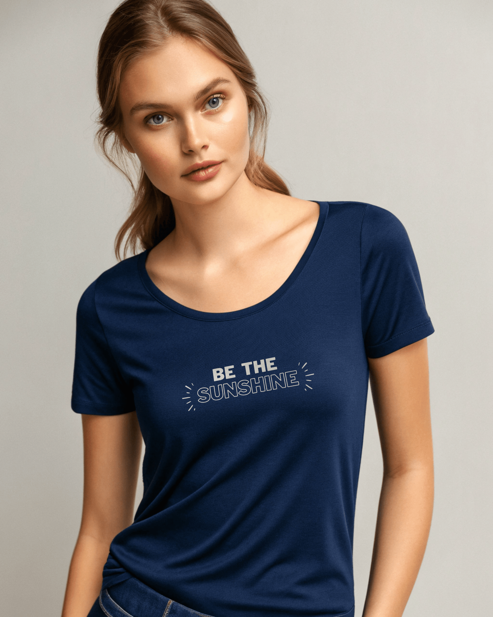 Be the sunshine Navy Blue T-shirt Be the sunshine Navy Blue T-shirt