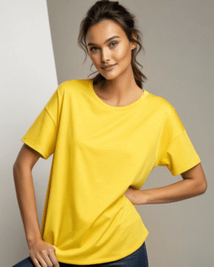 Boyfriend Yellow T-Shirt