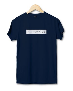 I am unapologetically Navy Blue T-shirt I am unapologetically Navy Blue T-shirt