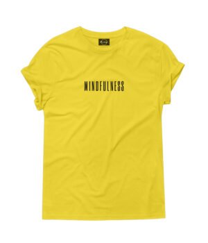 Mindfulness Yellow T-shirt