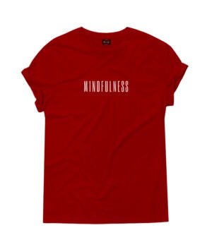 Mindfulness red T-Shirtv