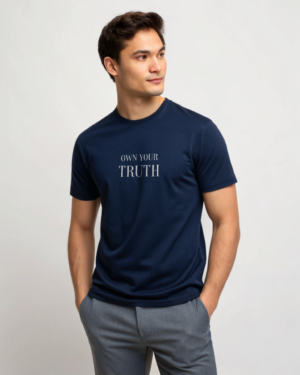 Own Your Truth Navy Blue T-shirt