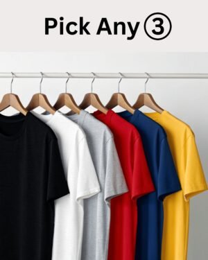 Pick any three t-shirts