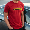 Powered by Passion Printed Crew Neck T-Shirt