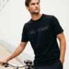 Will power Printed Crew Neck T-Shirt