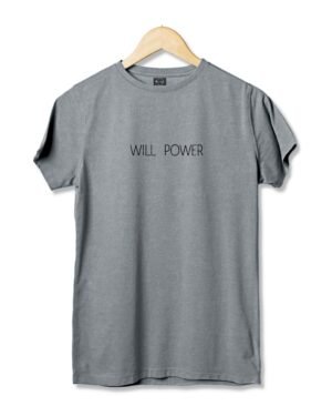 Will Power Grey T-shirt Will Power Grey T-shirt