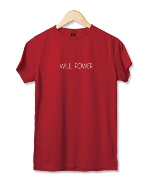 Will Power Red T-shirt Will Power Red T-shirt