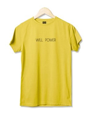Will Power Yellow T-shirt Will Power Yellow T-shirt