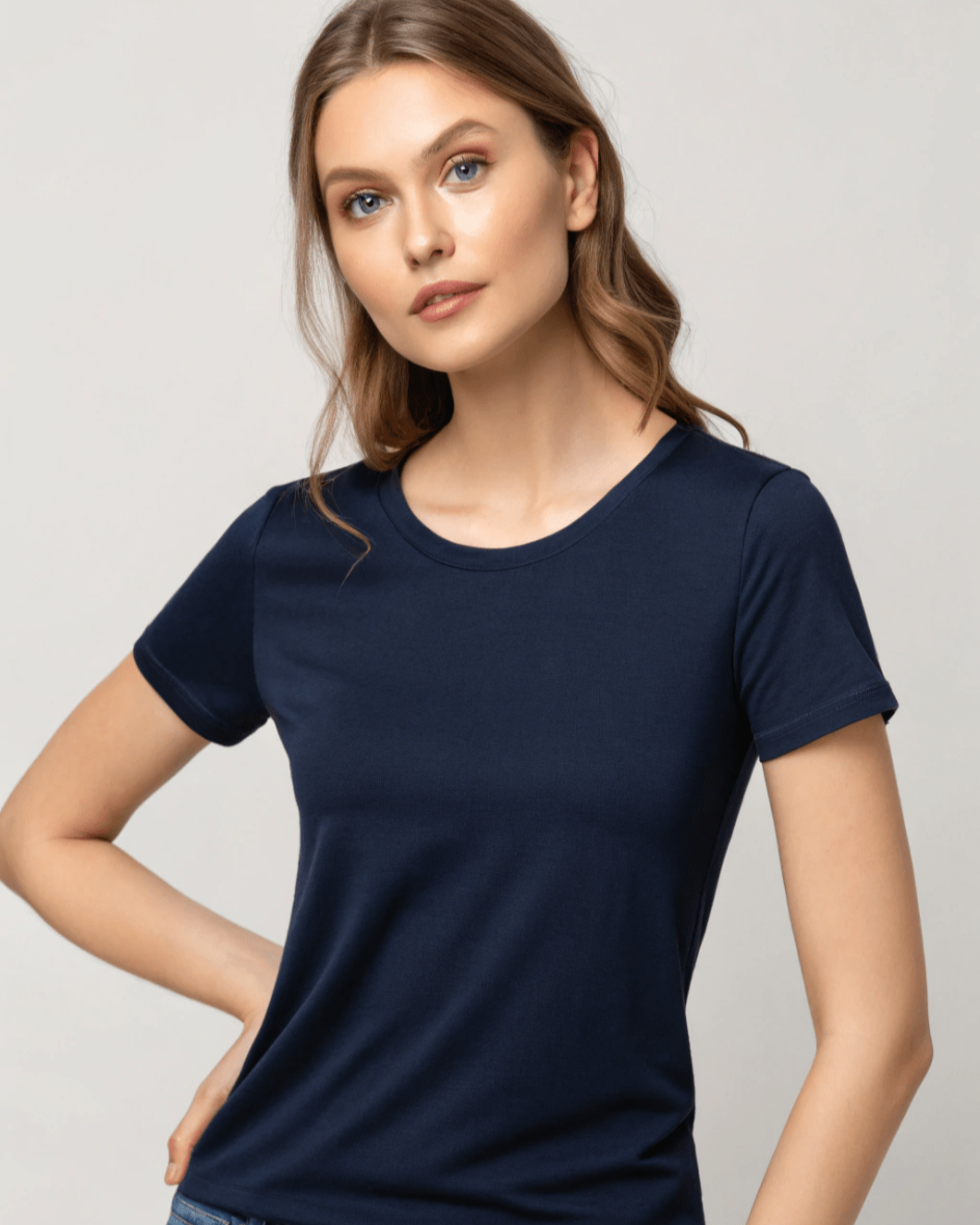 Woman Navy T-Shirt Woman Navy T-Shirt
