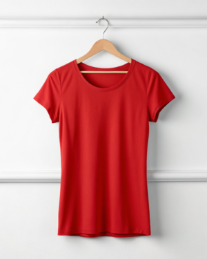 Women Red T-Shirt